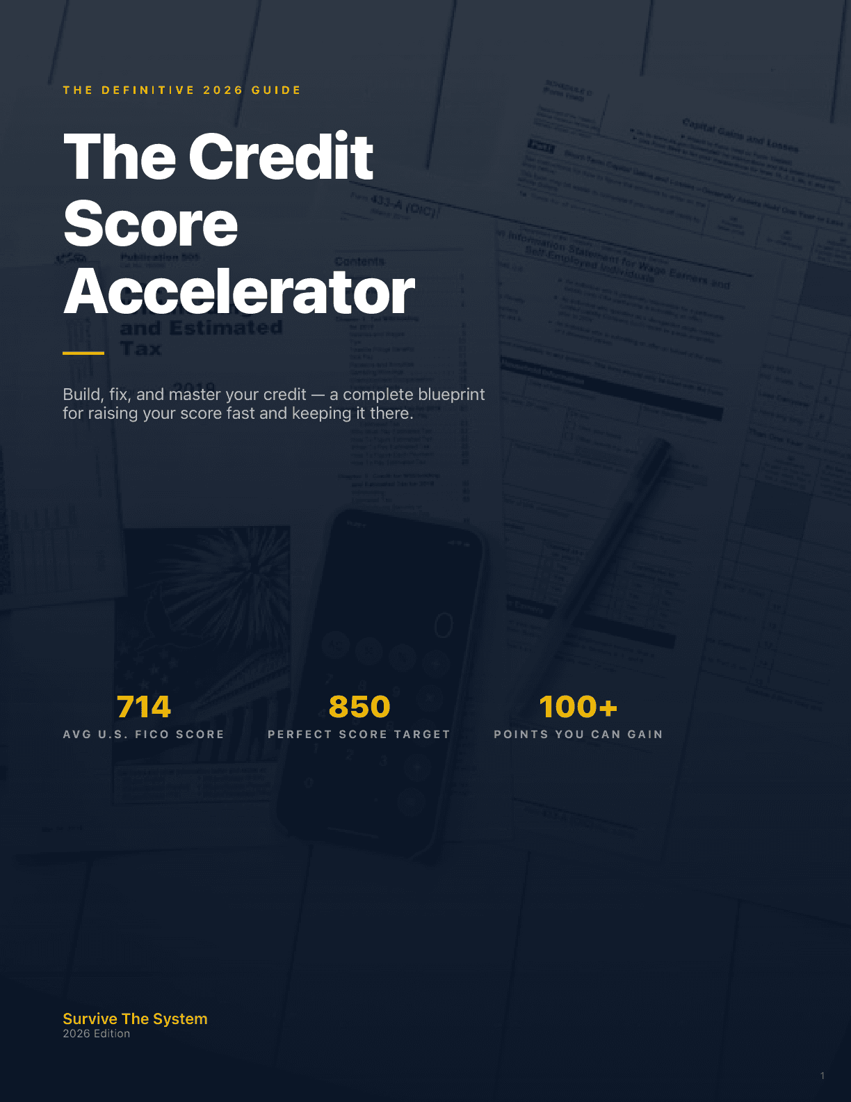 The Credit Score Accelerator Front Cover